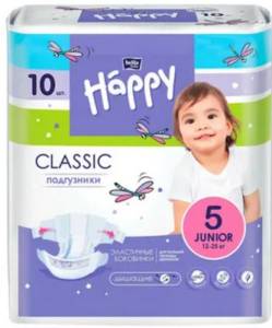 Подгузники Bella Happy Classic Юниор 12-25кг №58