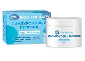 Крем для лица Гиалуроновый Лифтинг SPF SKIN THERAPY МедикоМед 50мл