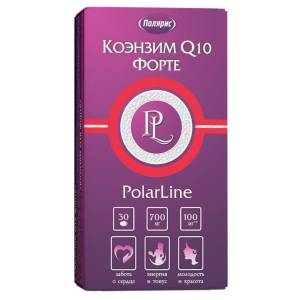 Коэнзим Q10 форте БАД PolarLine 30 капсул