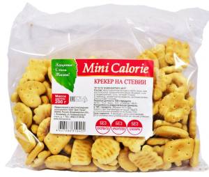 Крекер Mini Calorie на стевии 200гр